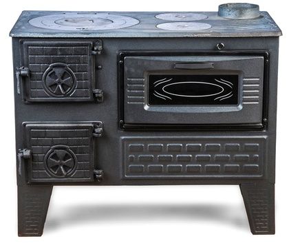 Отопительно-варочная печь МастерПечь ПВ-04 с духовым шкафом, 7,5 кВт в Качканаре