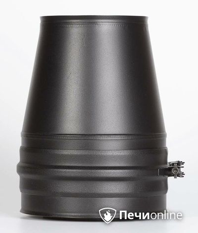 Комплектующие дымохода Schiedel Конус д250 PM25 (Черный) Permetr в Качканаре