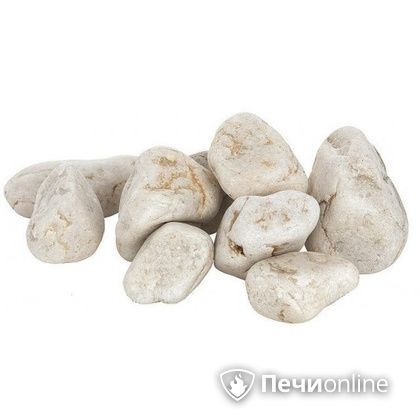 Камни для бани Банный камень Кварц белый для бани 10 кг в Качканаре