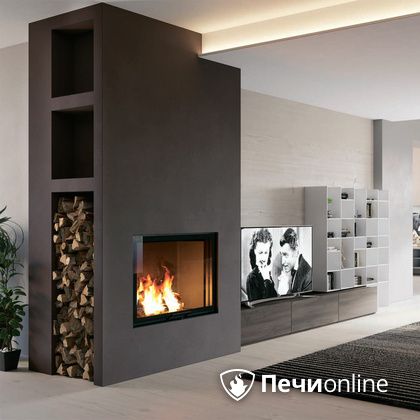Каминная топка Edilkamin BLOKK 70 V nero в Качканаре