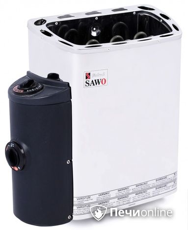 Электрокаменка для сауны Sawo Mini MN-30NB-Z со встроенным пультом управления в Качканаре