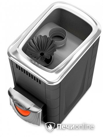 Дровяная банная печь TMF Ангара 2012 Inox ДНС КТК ЗК антрацит в Качканаре