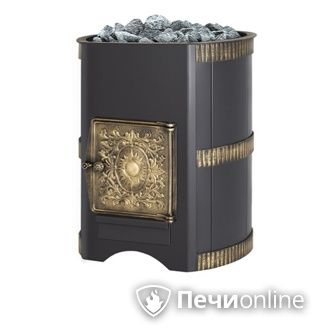 Дровяная банная печь Везувий Лава 22 (ДТ-4) без выноса в Качканаре