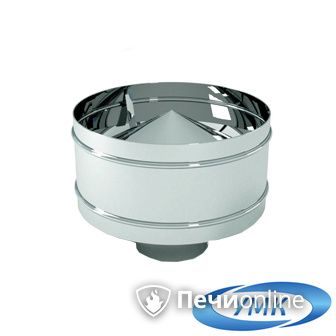 Дымоход УМК Оголовок с дефлектором D160х220 Н+Оц 0.5мм 0.5мм по воде в Качканаре