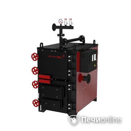 Твердотопливный котел Термокрафт Fakel-M 100 кВт стальной жаротрубный в Качканаре