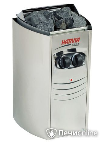Электрокаменка для сауны Harvia Vega Compact ВС35 со встроенным пультом (HCB350400S) в Качканаре